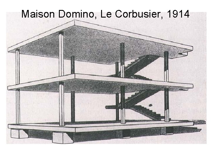 Maison Domino, Le Corbusier, 1914 