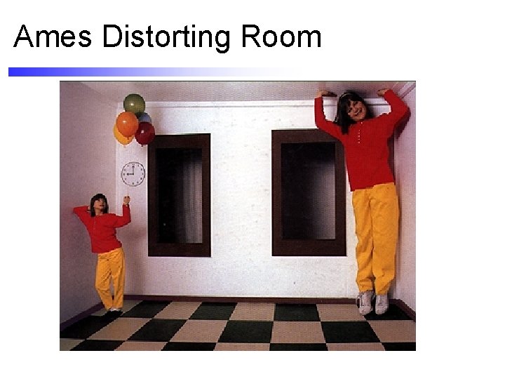 Ames Distorting Room 