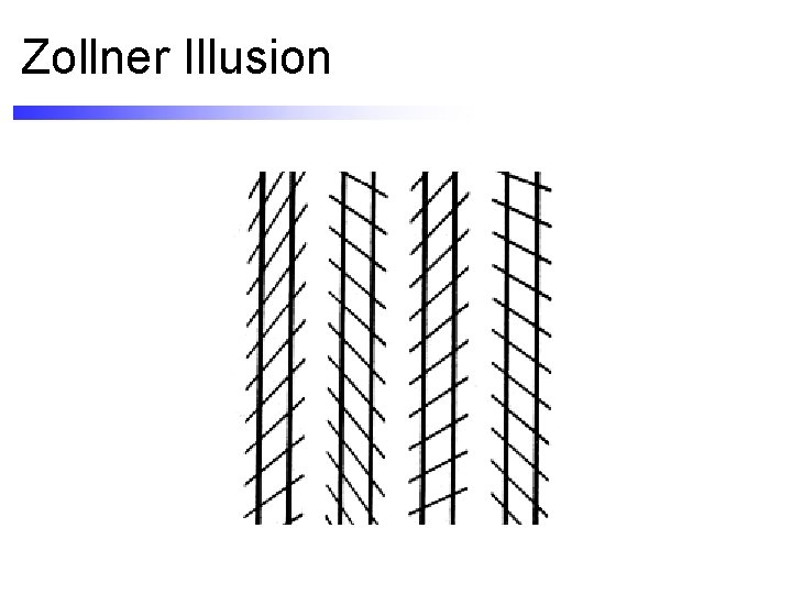 Zollner Illusion 