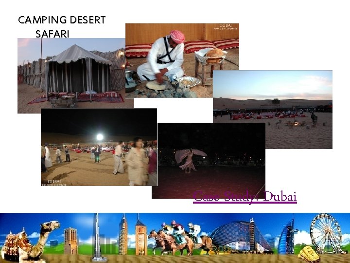 CAMPING DESERT SAFARI Case Study: Dubai 