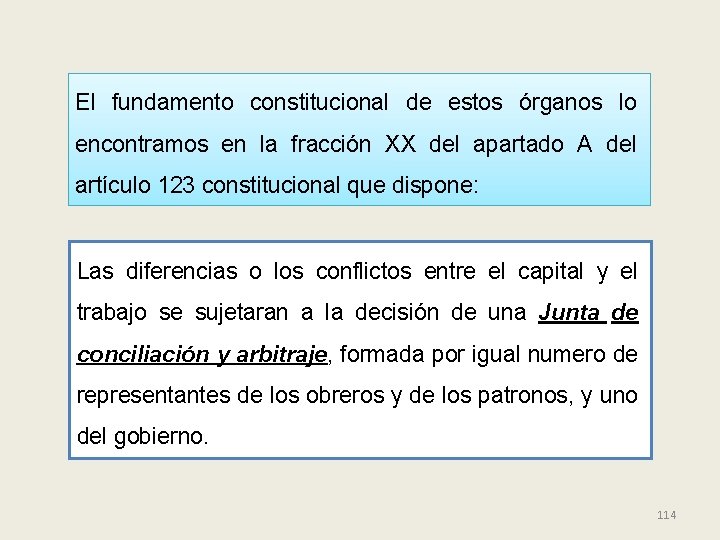 El fundamento constitucional de estos órganos lo encontramos en la fracción XX del apartado