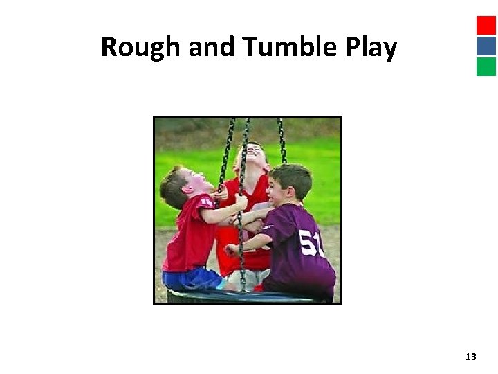 Rough and Tumble Play 13 