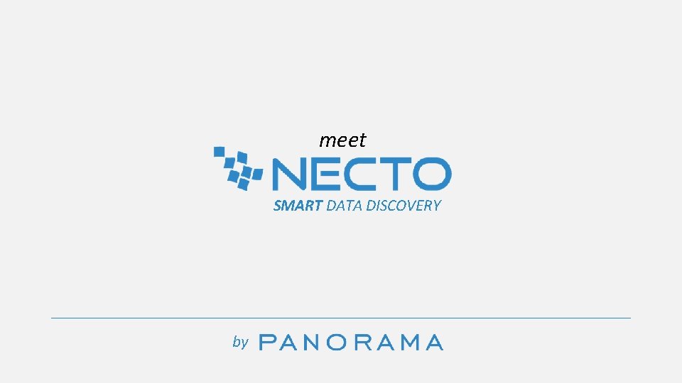 meet SMART DATA DISCOVERY by 