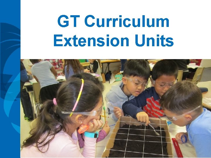 GT Curriculum Extension Units 