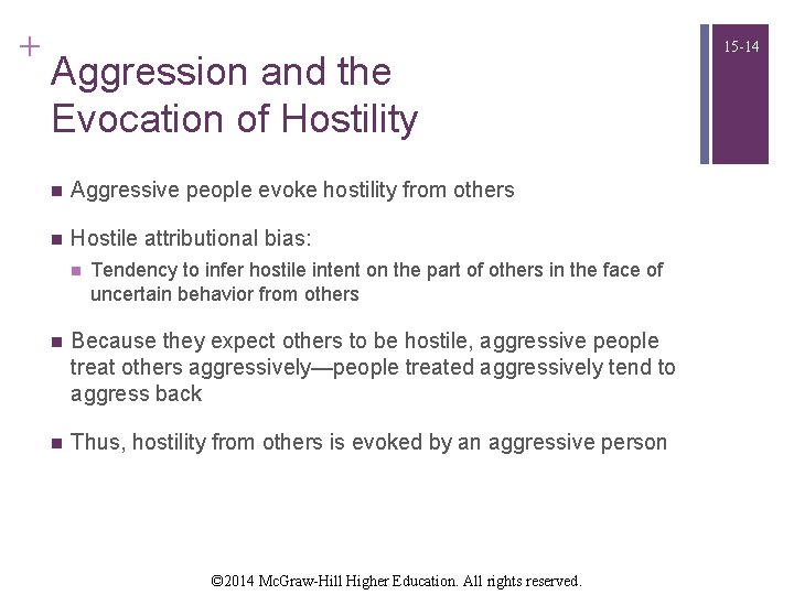 Chapter 15 Personality and Social Interaction 2014 Mc