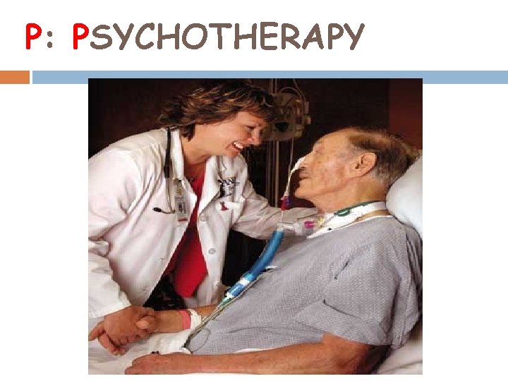 P: PSYCHOTHERAPY 