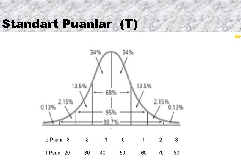 Standart Puanlar (T) 