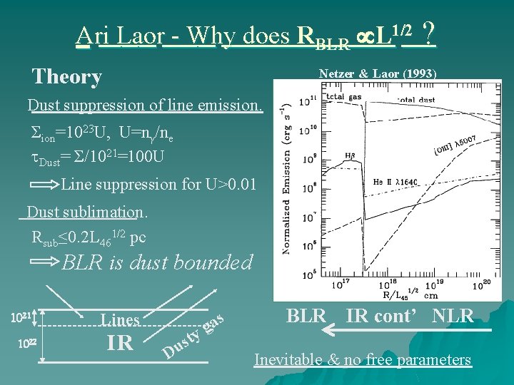 Ari Laor - Why does RBLR L 1/2 Theory ? Netzer & Laor (1993)