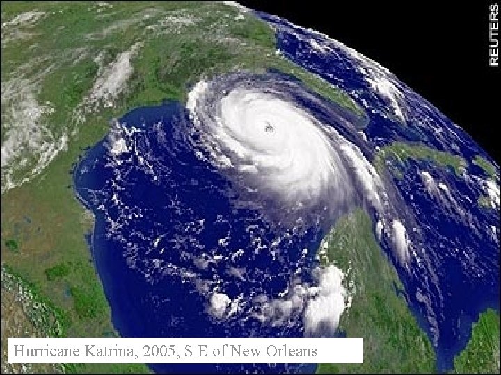 Professor Anthony Clayton, University of the West Indies Hurricane Katrina, 2005, S E of
