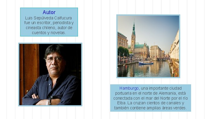 Autor Luis Sepúlveda Calfucura fue un escritor, periodista y cineasta chileno, autor de cuentos Autor Luis Sepúlveda Calfucura fue un escritor, periodista y cineasta chileno, autor de cuentos