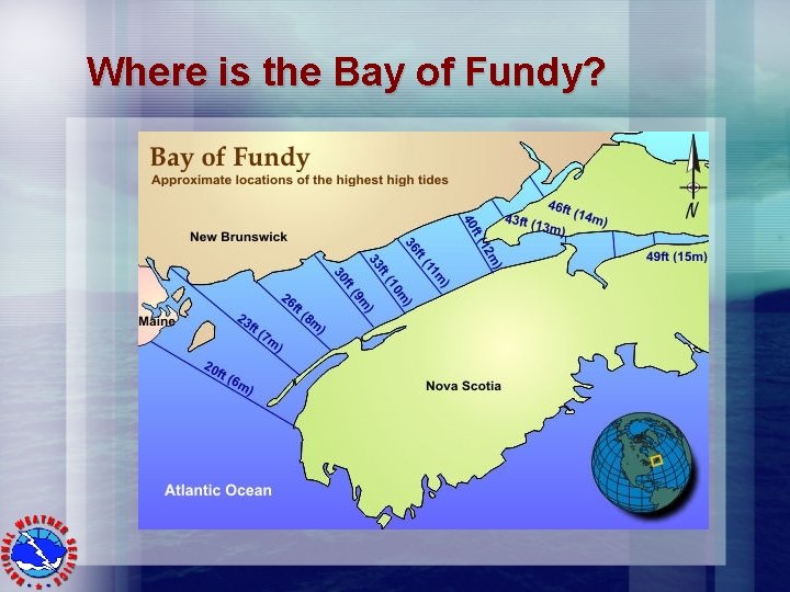 Where is the Bay of Fundy? 