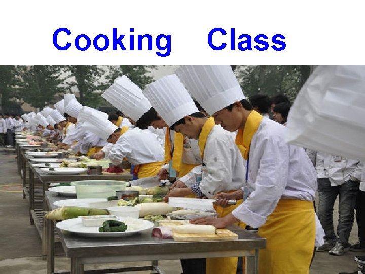 Cooking Class 
