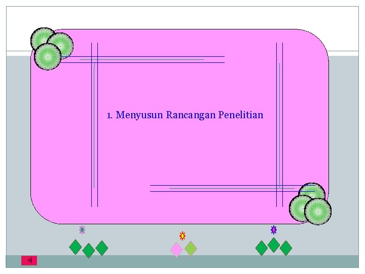 1. Menyusun Rancangan Penelitian 