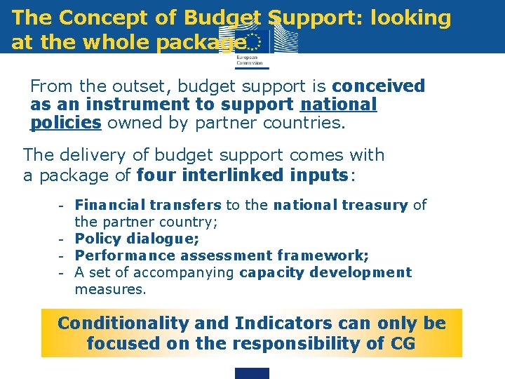 Session 2 3 Budget Support in decentralised context
