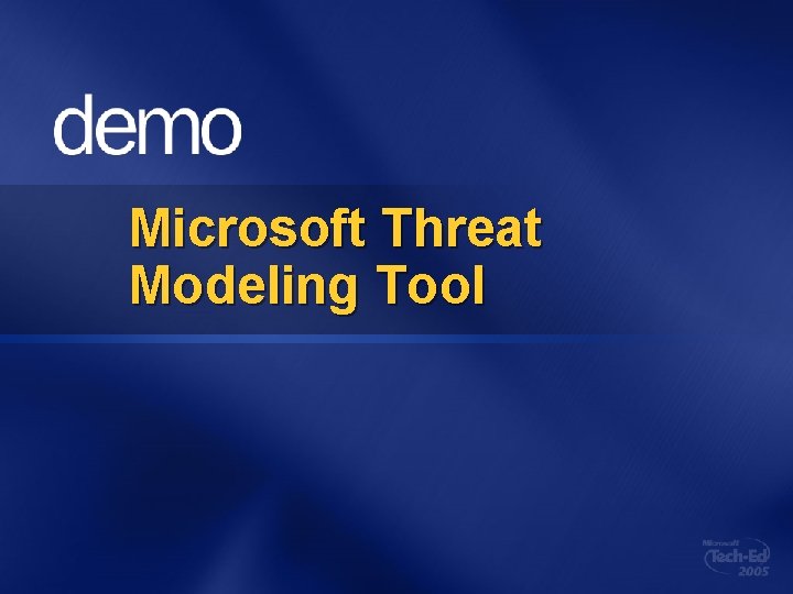 Microsoft Threat Modeling Tool 