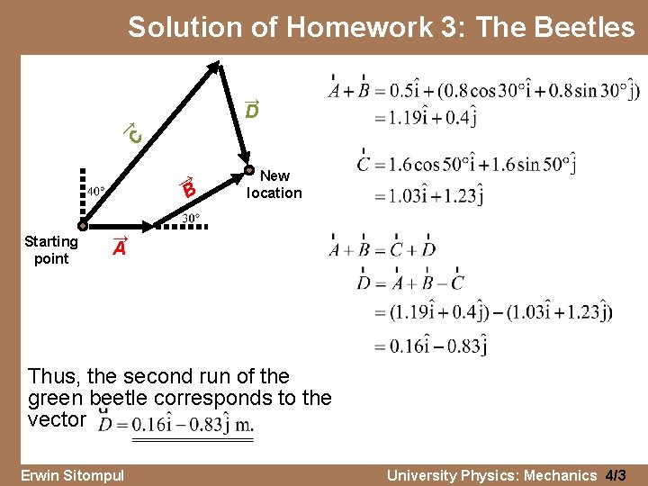 Lecture 4 Ch 4 Two And Threedimensional Motion