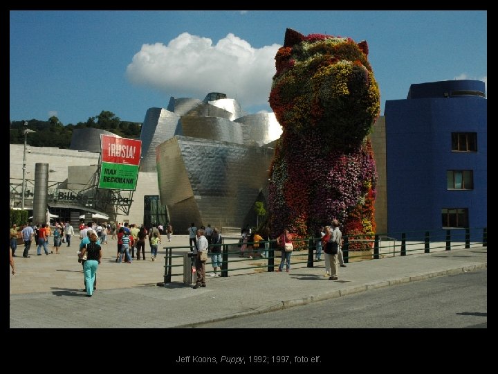 Jeff Koons, Puppy, 1992; 1997, foto elf. 