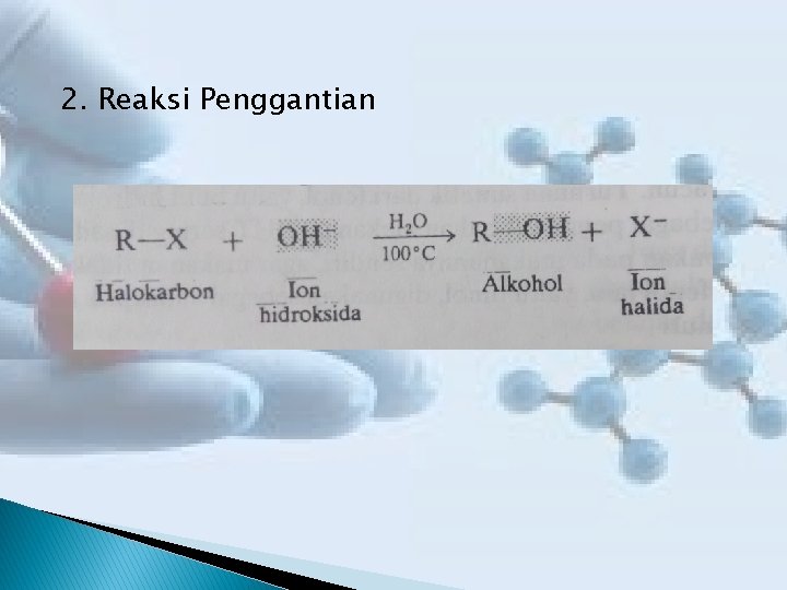 2. Reaksi Penggantian 