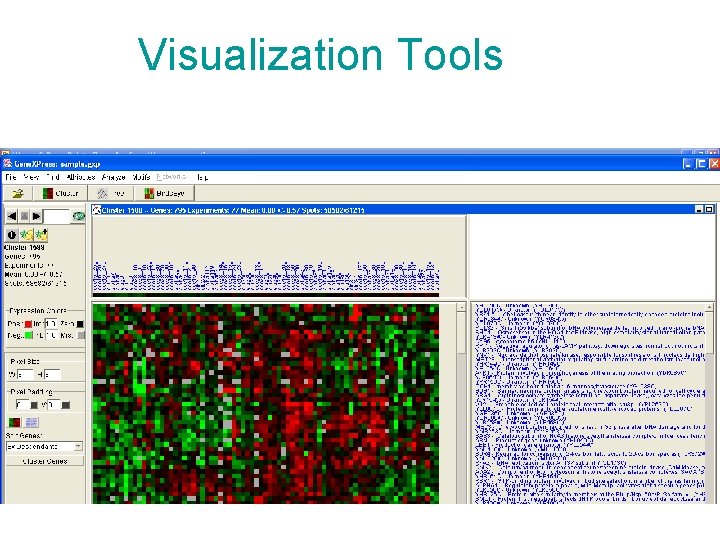 Visualization Tools Visualization Tools
