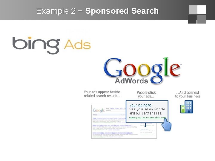 Example 2 − Sponsored Search 