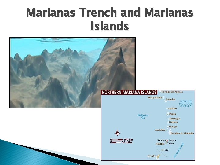 Marianas Trench and Marianas Islands 