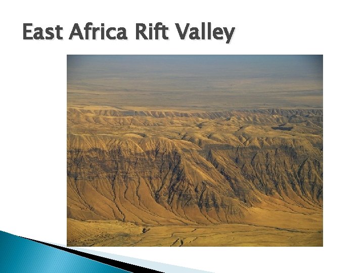 East Africa Rift Valley 