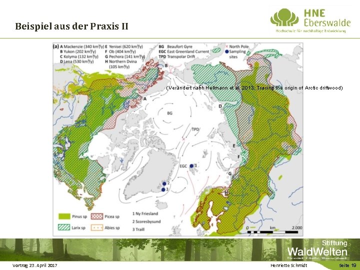 Beispiel aus der Praxis II (Verändert nach Hellmann et al. 2013: Tracing the origin