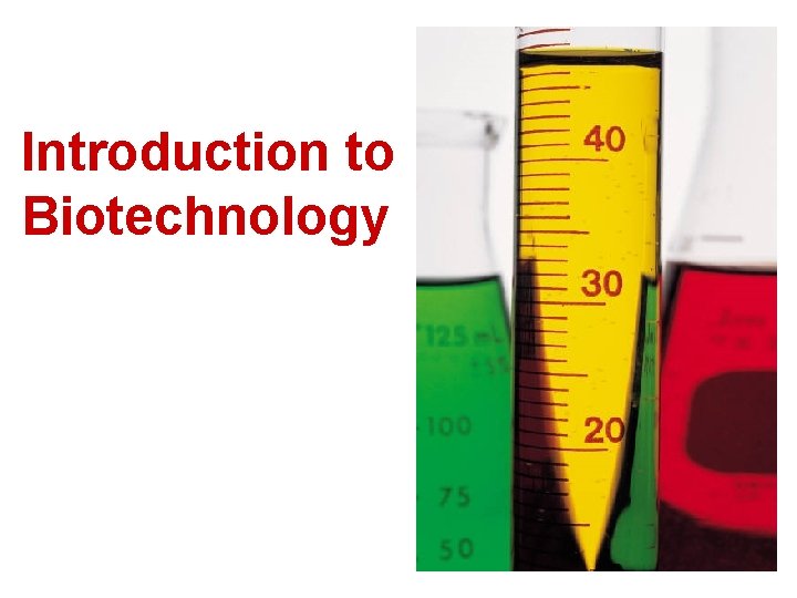 Introduction to Biotechnology 