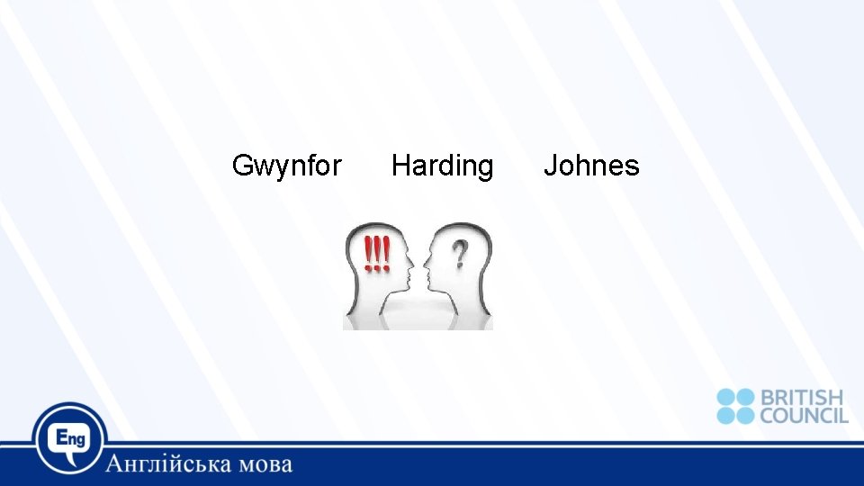 Gwynfor Harding Johnes 