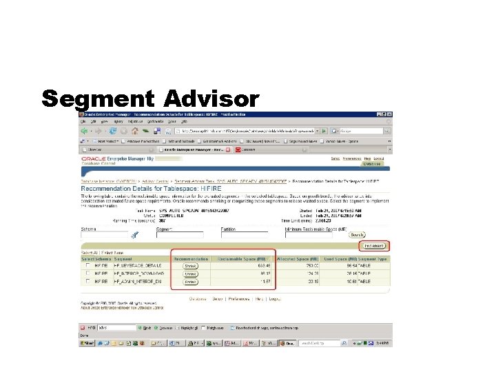 Segment Advisor 