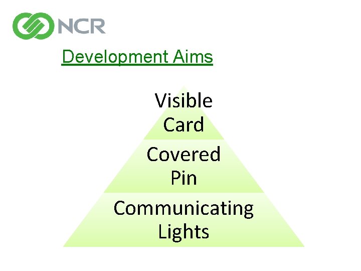 Development Aims Visible Card Covered Pin Communicating Lights 