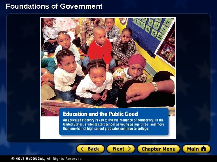 Foundations of Government 