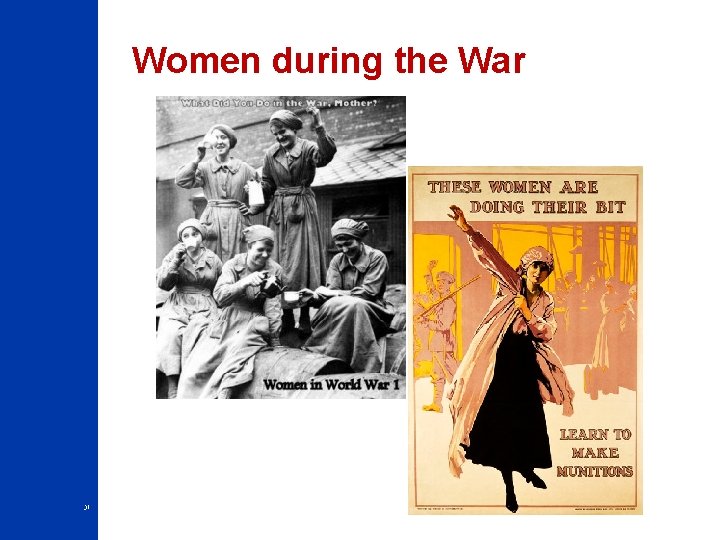 Women during the War 31 