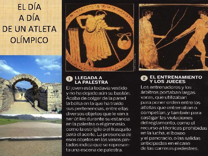 EL DÍA A DÍA DE UN ATLETA OLÍMPICO 