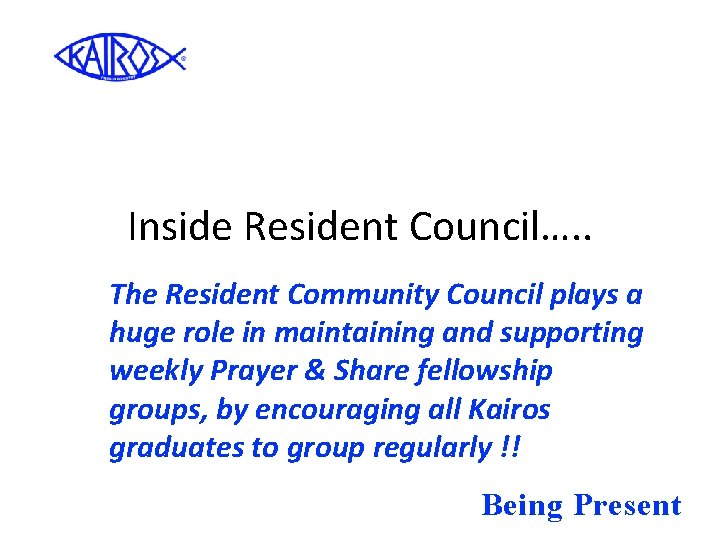 Inside Resident Council…. . The Resident Community Council plays a huge role in maintaining