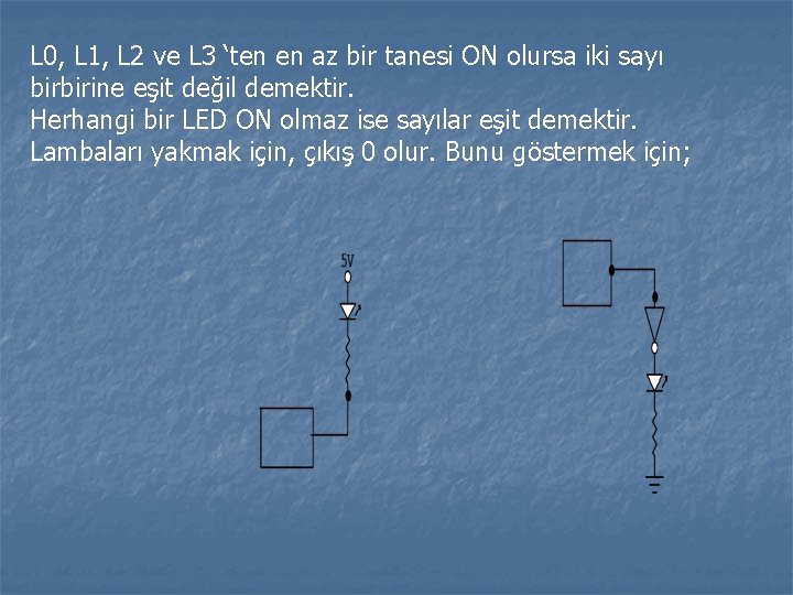 L 0, L 1, L 2 ve L 3 ‘ten en az bir tanesi