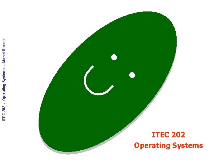 ITEC 202 - Operating Systems - Ahmet Rizaner ITEC 202 Operating Systems 