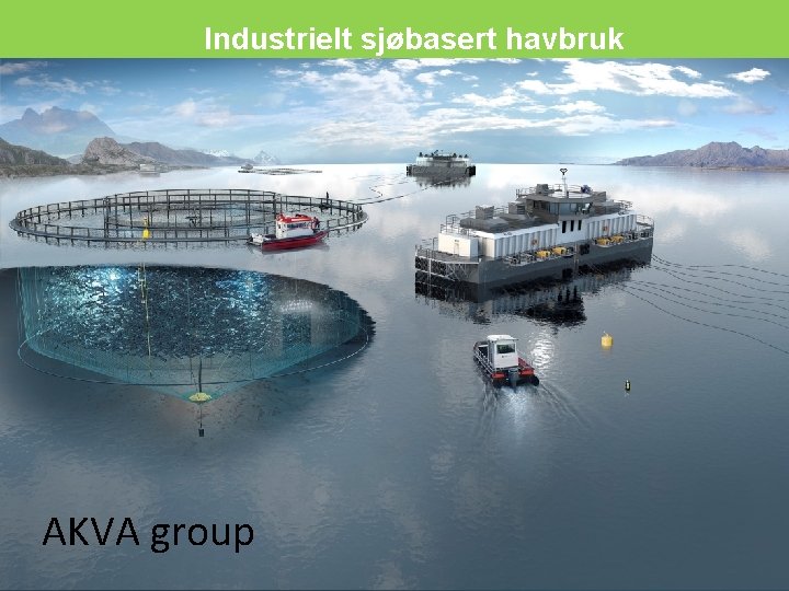 Industrielt sjøbasert havbruk AKVA group 