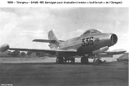 1956 – Télergma – GAMD 450 Barougan pour évaluation (version « tout-terrain » de
