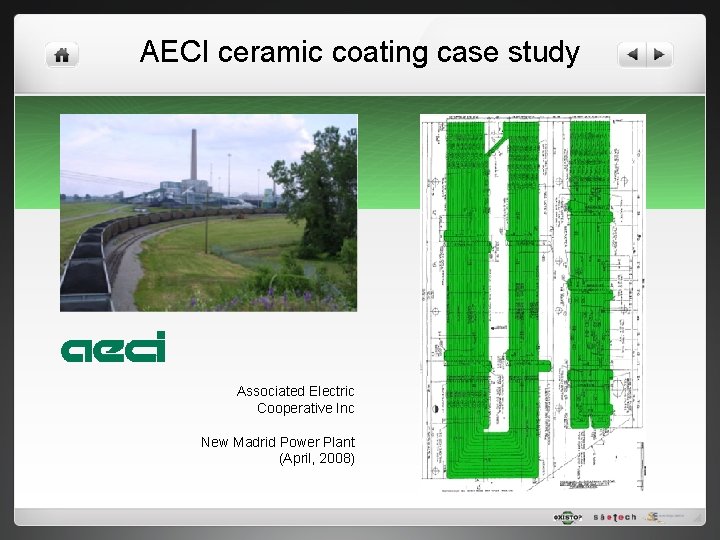 AECI ceramic coating case study Associated Electric Cooperative Inc New Madrid Power Plant (April,