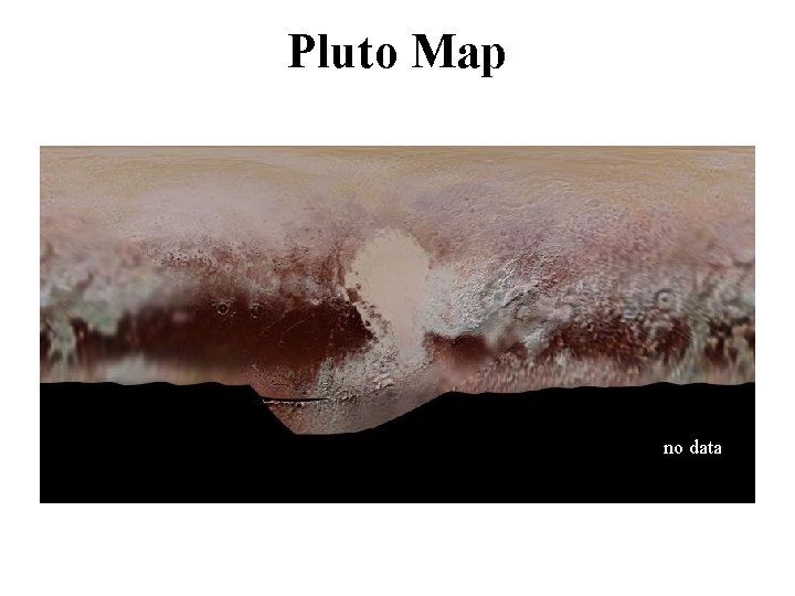 Pluto Map no data 