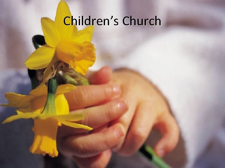 Children’s Church 