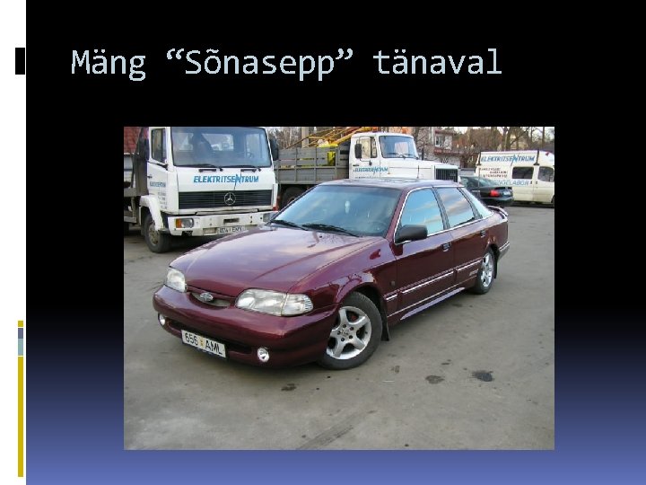 Mäng “Sõnasepp” tänaval 
