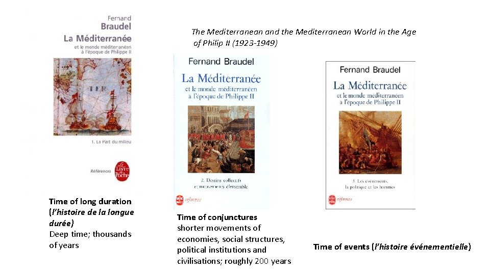 The Mediterranean and the Mediterranean World in the Age of Philip II (1923 -1949) The Mediterranean and the Mediterranean World in the Age of Philip II (1923 -1949)