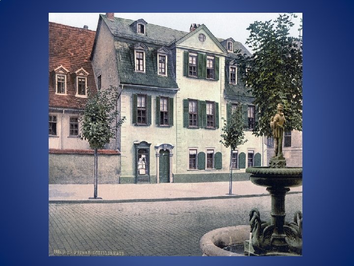 Schiller in Weimar 