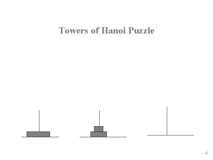 Towers of Hanoi Puzzle 4 