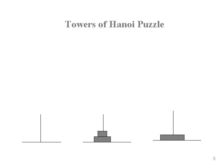 Towers of Hanoi Puzzle 5 