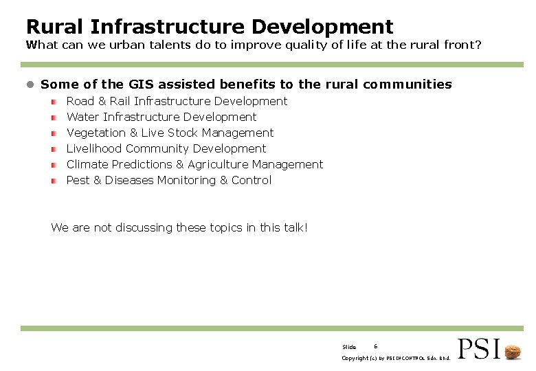 Rural Infrastructure Development What can we urban talents do to improve quality of life