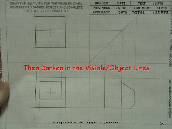 Object Line In Engineering Drawing Engineering Design and Presentation Introduction to Orthographic Projection