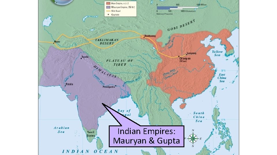 Indian Empires: Mauryan & Gupta 